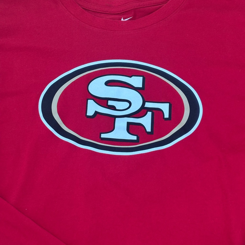 EUC Nike Red Dri-FIT Tee San Francisco 49er Size XXL - Picture 3 of 11